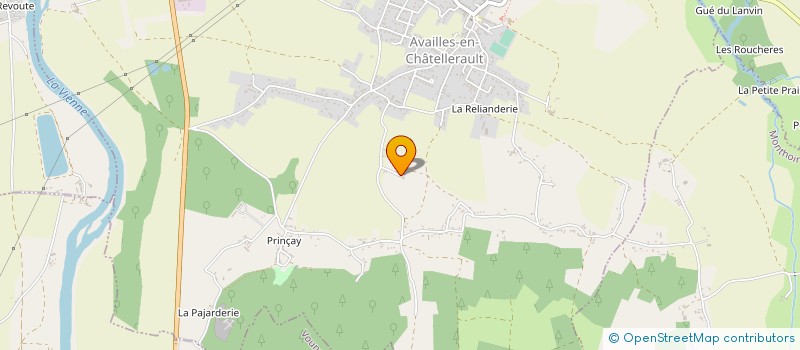 localisation de l'entreprise MONSIEUR ENGUERRAND MARCHAIS à AVAILLES-EN-CHATELLERAULT
