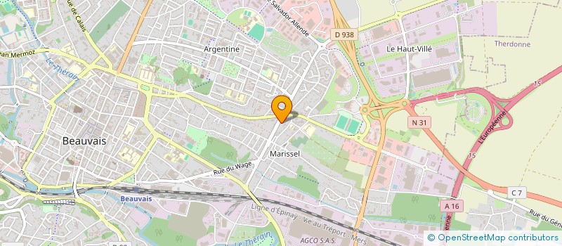 localisation de l'entreprise MONSIEUR ENGUERRANT CHAUDUN à BEAUVAIS