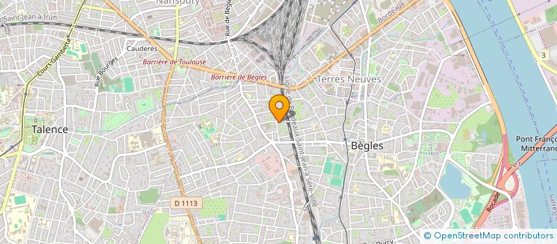 localisation de l'entreprise MONSIEUR ENIC VENIER à BEGLES
