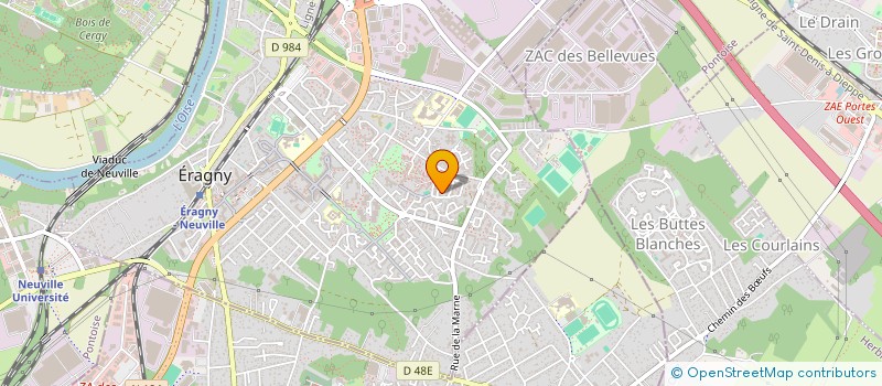 localisation de l'entreprise MONSIEUR ENIO NOVAIS  ERAGNY