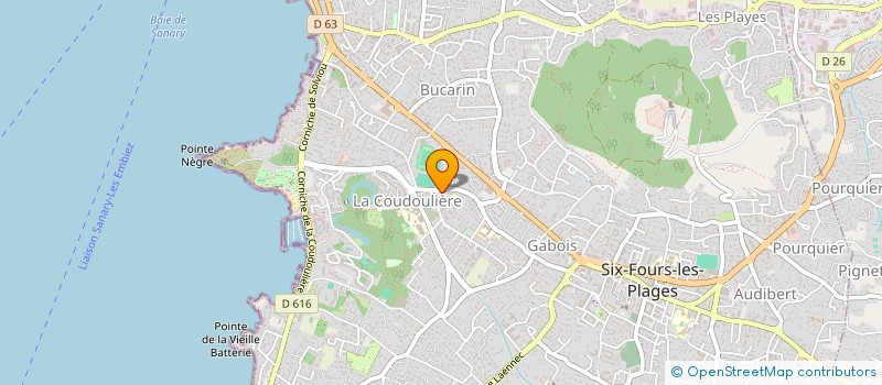 localisation de l'entreprise MONSIEUR ENIS BOUSSANDEL  SIX-FOURS-LES-PLAGES