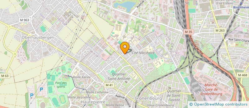 localisation de l'entreprise MONSIEUR ENIS DALIPI à STRASBOURG