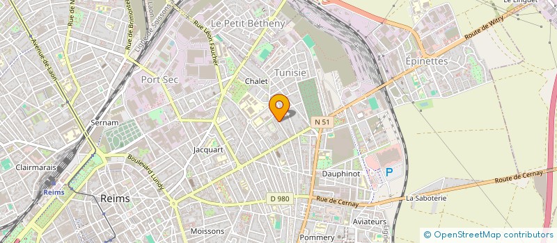 localisation de l'entreprise MONSIEUR ENIS GOZEL à REIMS