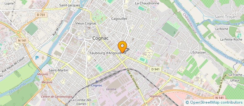 localisation de l'entreprise MONSIEUR ENIS KESKINKILIC à COGNAC