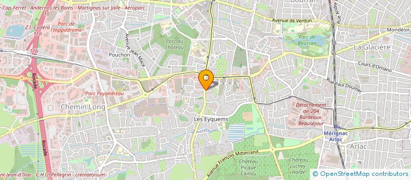localisation de l'entreprise MONSIEUR ENIS PECI à MERIGNAC