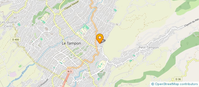 localisation de l'entreprise MONSIEUR ENIS ROCKEL à LE TAMPON