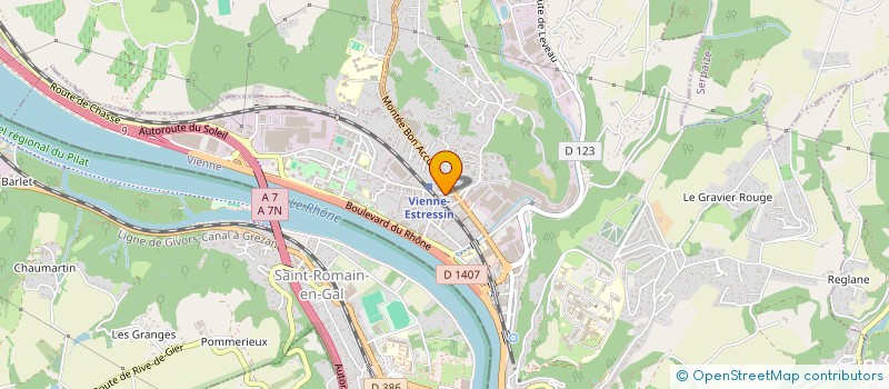 localisation de l'entreprise MONSIEUR ENIS TIGANJ à VIENNE