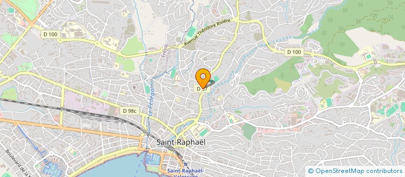 localisation de l'entreprise MONSIEUR ENKELEJD KOCIRAJ  SAINT-RAPHAEL