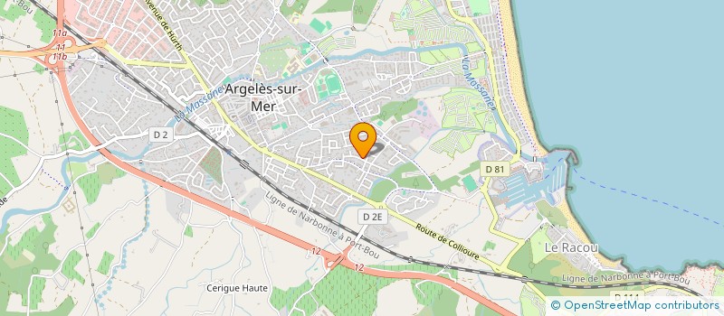 localisation de l'entreprise MONSIEUR ENKI AZOR CASTRO  ARGELES-SUR-MER