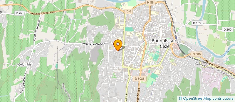 localisation de l'entreprise MONSIEUR ENKI MILENKOVIC à BAGNOLS-SUR-CEZE