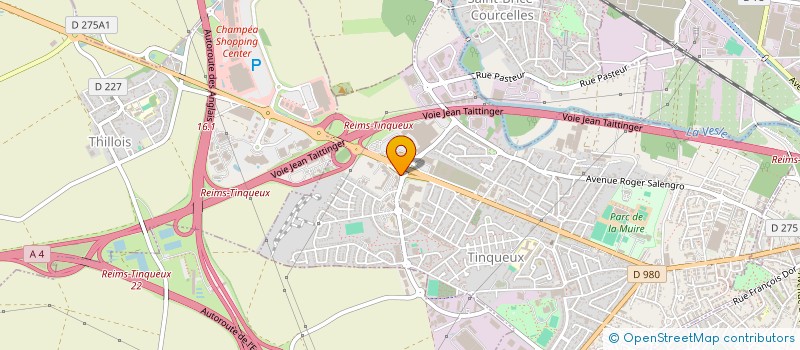 localisation de l'entreprise MONSIEUR ENKI ULRICH BISSON  TINQUEUX