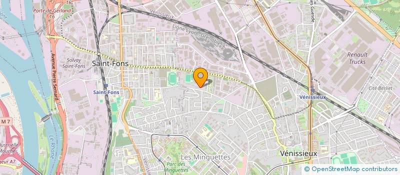 localisation de l'entreprise MONSIEUR ENLI SPAHIJA  VENISSIEUX