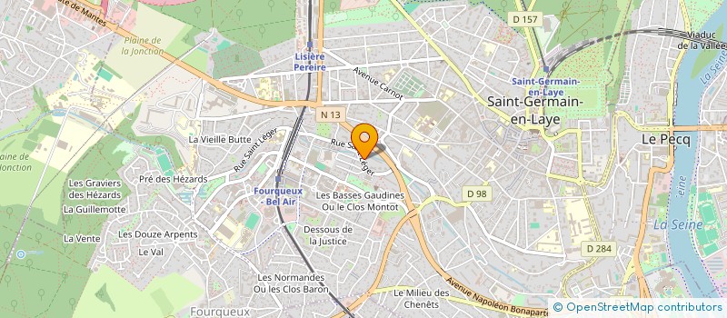 localisation de l'entreprise MONSIEUR ENNERICK FRANCIUS  SAINT-GERMAIN-EN-LAYE