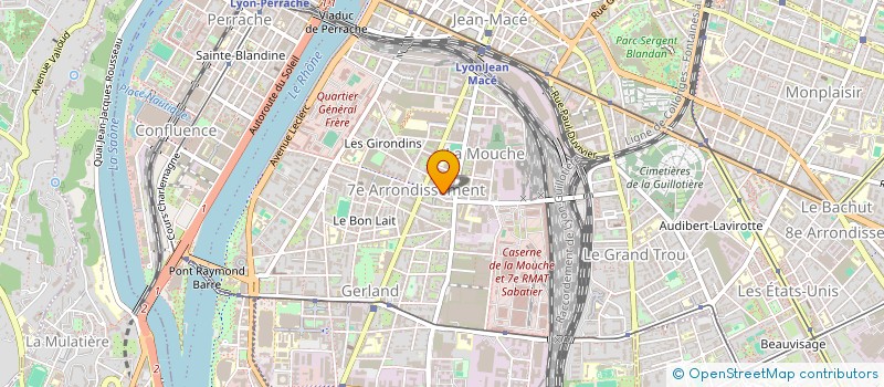 localisation de l'entreprise MONSIEUR ENNIO FEDRIZZI  LYON