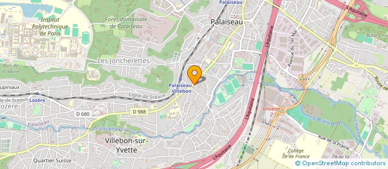 localisation de l'entreprise MONSIEUR ENNUEL ETHEART  PALAISEAU