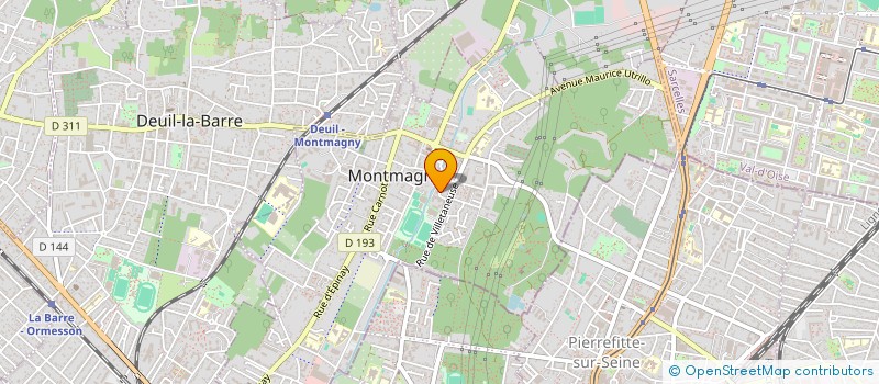 localisation de l'entreprise MONSIEUR ENNY KOLLEY MPONDO PALLAWOH  MONTMAGNY