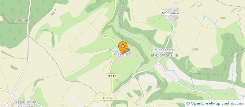 localisation de l'entreprise MONSIEUR ENOAL BAILLET  BUSSIERES