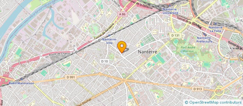 localisation de l'entreprise MONSIEUR ENOAL HARDOUIN  NANTERRE