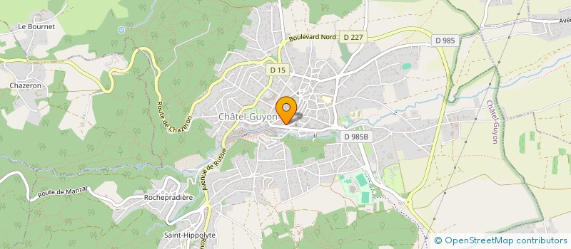 localisation de l'entreprise MONSIEUR ENOAL LARGUET  CHATEL-GUYON