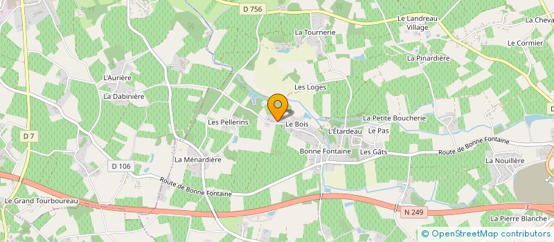 localisation de l'entreprise MONSIEUR ENOAL MOREAU  VALLET