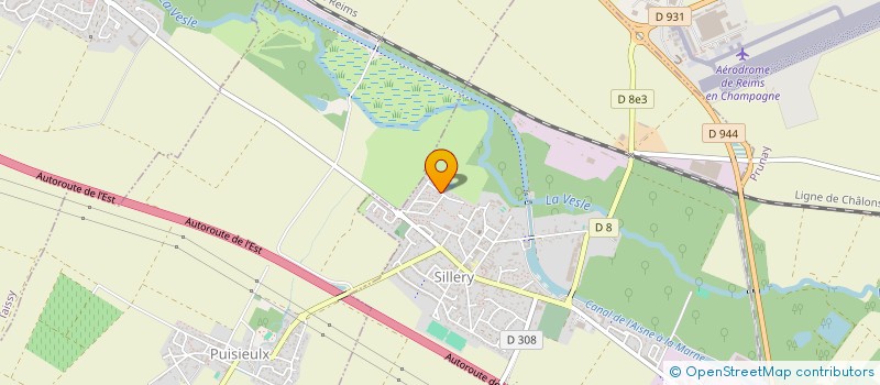 localisation de l'entreprise MONSIEUR ENOAL PERIGNON  SILLERY