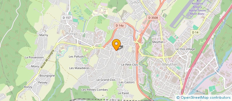 localisation de l'entreprise MONSIEUR ENOC ABRANTES CAMELA à POISY