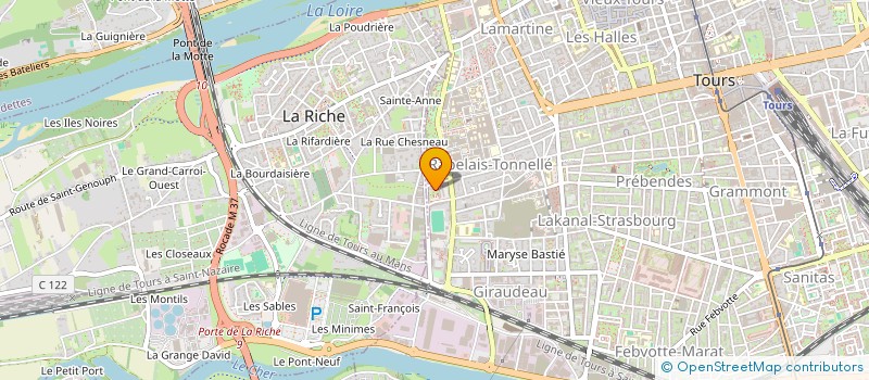 localisation de l'entreprise MONSIEUR ENOC MBALA  TOURS