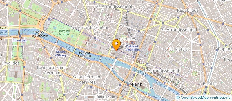 localisation de l'entreprise MONSIEUR ENOCH GATSE ONDONGO à PARIS