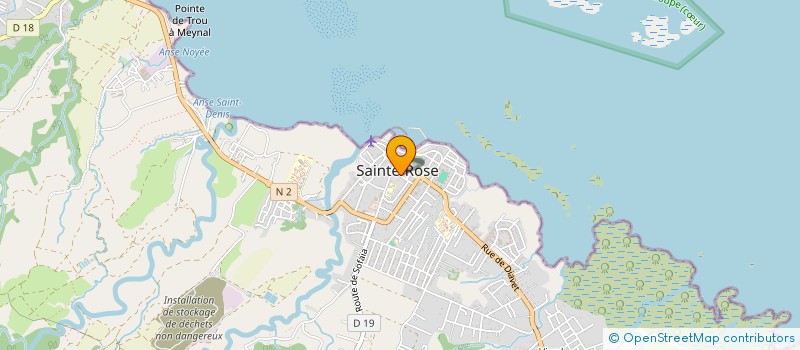 localisation de l'entreprise MONSIEUR ENOCH TELEMAQUE  SAINTE-ROSE