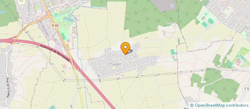 localisation de l'entreprise MONSIEUR ENOKORIN DEGNIFO  CHAPET