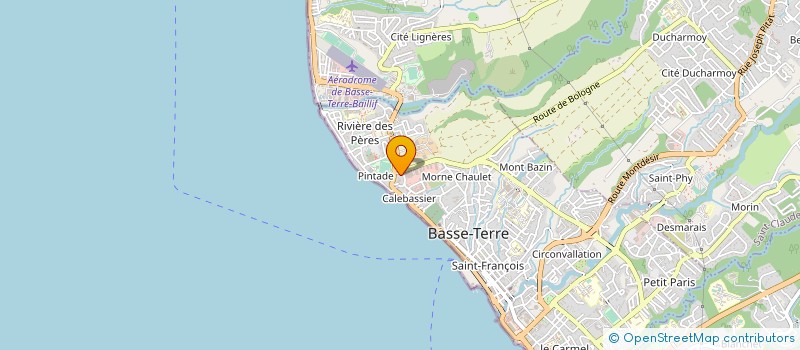 localisation de l'entreprise MONSIEUR ENOR CAROUPIN à BASSE TERRE