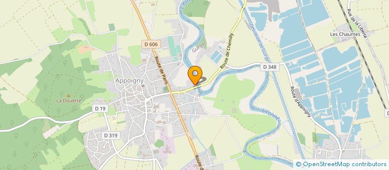 localisation de l'entreprise MONSIEUR ENORE POLONIA  APPOIGNY