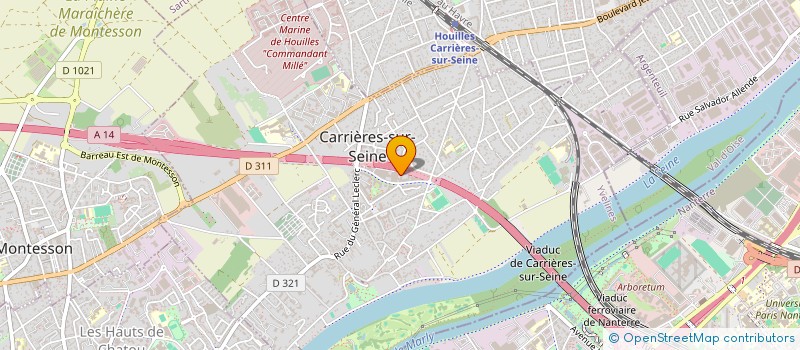 localisation de l'entreprise MONSIEUR ENRIC DA SILVA à CARRIERES-SUR-SEINE