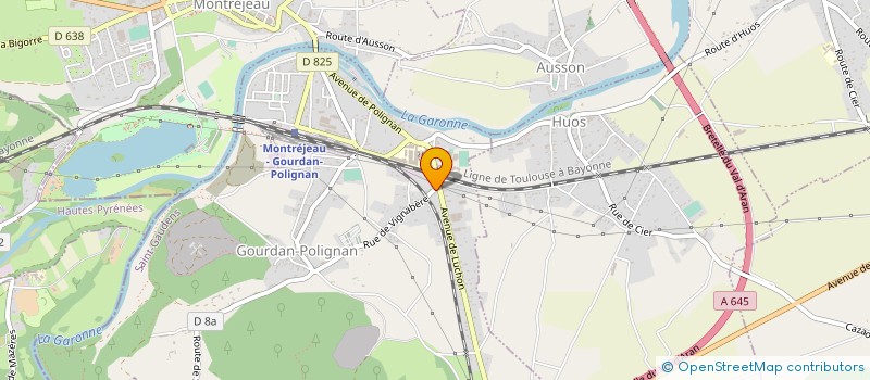 localisation de l'entreprise MONSIEUR ENRIC SAEZ SERRALTA  GOURDAN-POLIGNAN