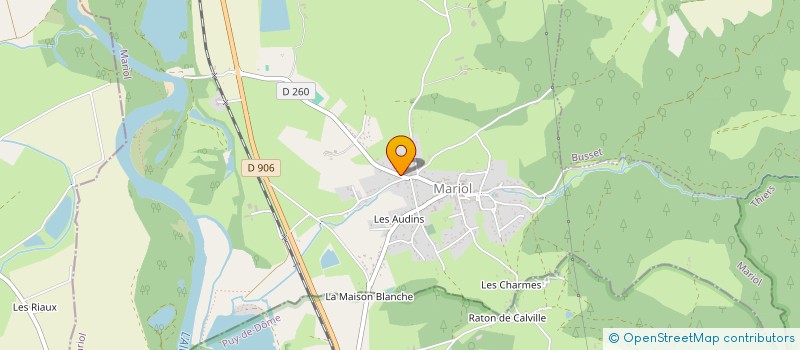 localisation de l'entreprise MONSIEUR ENRICO DANTI  MARIOL