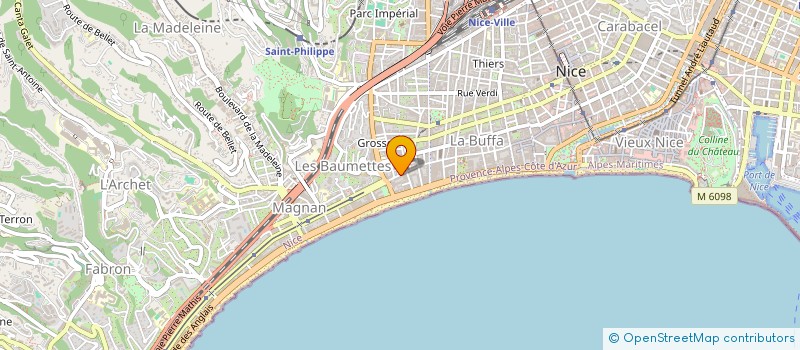 localisation de l'entreprise MONSIEUR ENRICO FABBRI à NICE