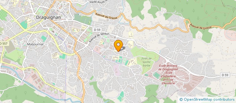 localisation de l'entreprise MONSIEUR ENRICO GASPERI  DRAGUIGNAN