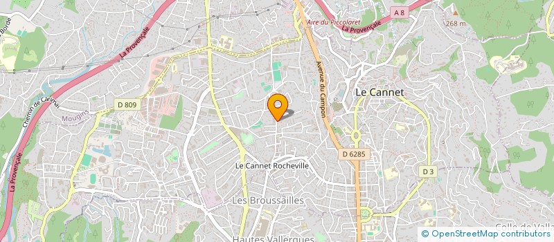localisation de l'entreprise MONSIEUR ENRICO LOPES à LE CANNET
