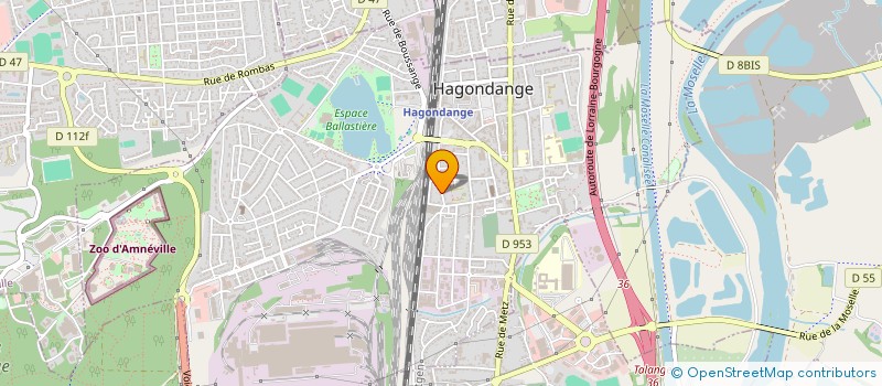 localisation de l'entreprise MONSIEUR ENRICO MANDUZIO à HAGONDANGE