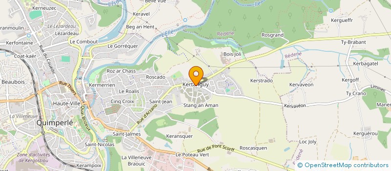 localisation de l'entreprise MONSIEUR ENRICO SERRANO  QUIMPERLE