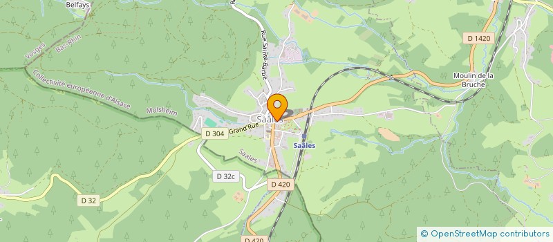 localisation de l'entreprise MONSIEUR ENRICO SIRABELLA  COLROY-LA-ROCHE