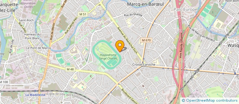 localisation de l'entreprise MONSIEUR ENRICO TORTI  MARCQ-EN-BARUL