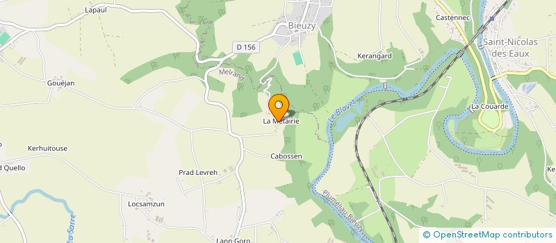 localisation de l'entreprise MONSIEUR ENRIK MARCHAND  LE FAOUET