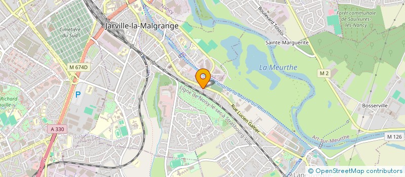 localisation de l'entreprise MONSIEUR ENRIK MARKU  JARVILLE-LA-MALGRANGE