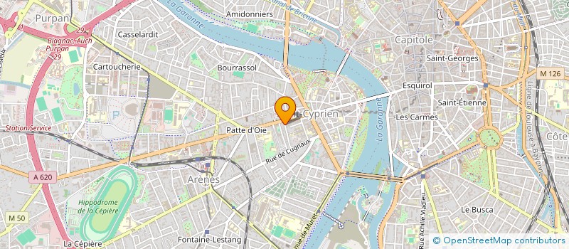 localisation de l'entreprise MONSIEUR ENRIQUE BURGADA à TOULOUSE