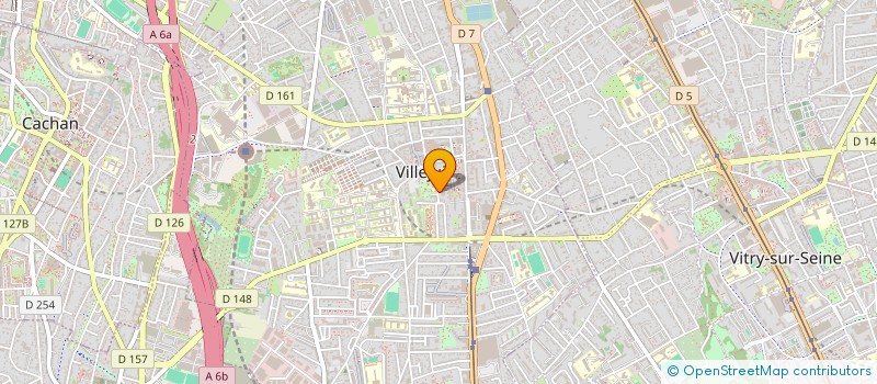 localisation de l'entreprise MONSIEUR ENRIQUE DA SILVA FERREIRA  VILLEJUIF