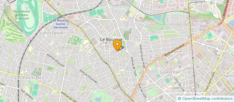 localisation de l'entreprise MONSIEUR ENRIQUE DE ARAUJO  LE BOUSCAT