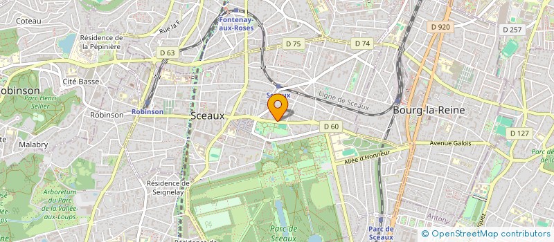 localisation de l'entreprise MONSIEUR ENRIQUE DEMAGE à SCEAUX