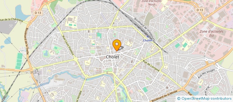 localisation de l'entreprise MONSIEUR ENRIQUE DIAS à CHOLET