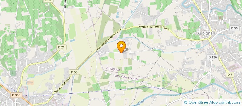 localisation de l'entreprise MONSIEUR ENRIQUE HEREDIA CARMONA  AUBIGNAN